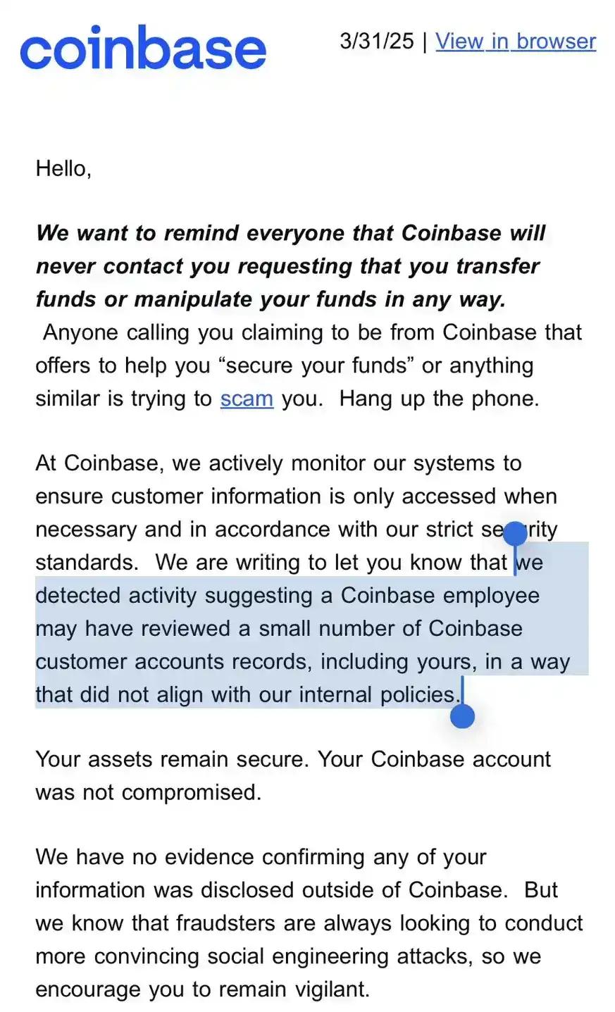 <b>作祟的「内鬼」和「装聋作哑」5个月的Coinbase</b>